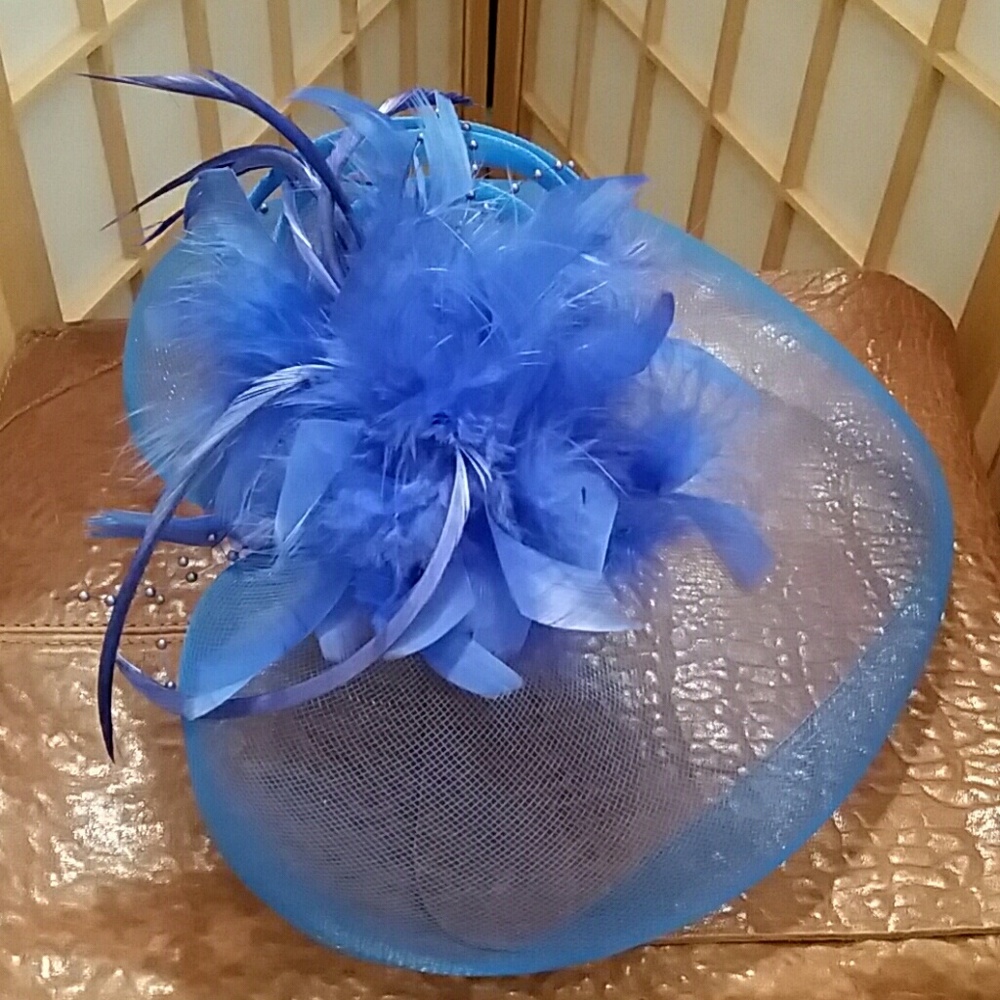 Cobalt Blue Fascinator | Hat
